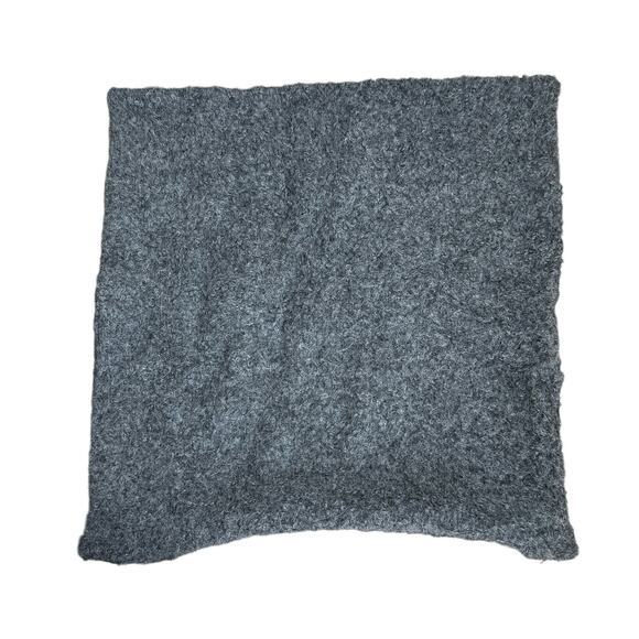 RH Restoration Hardware Suri Alpaca Textured Boucle Pillow Cover Square Gray - Picture 3 of 10